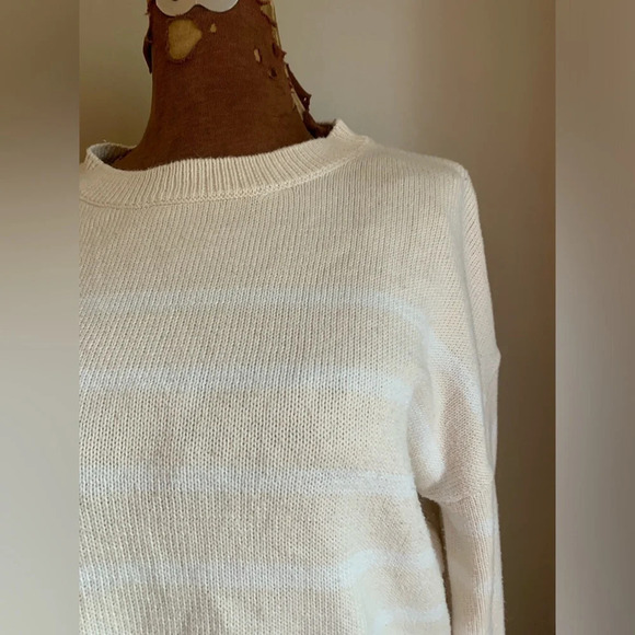 Sincerely jules sweater, cropped striped sweater - Picture 2 of 8